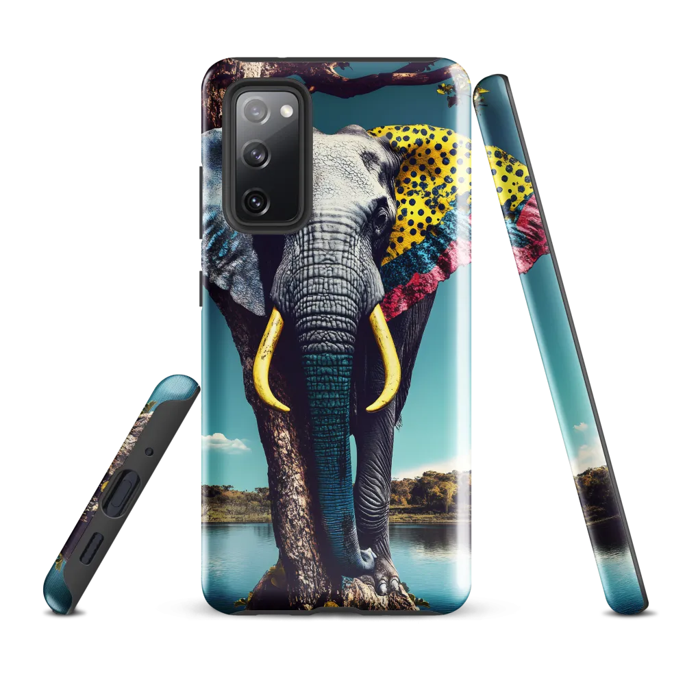 Playful Elegance: The Surreal Elephant