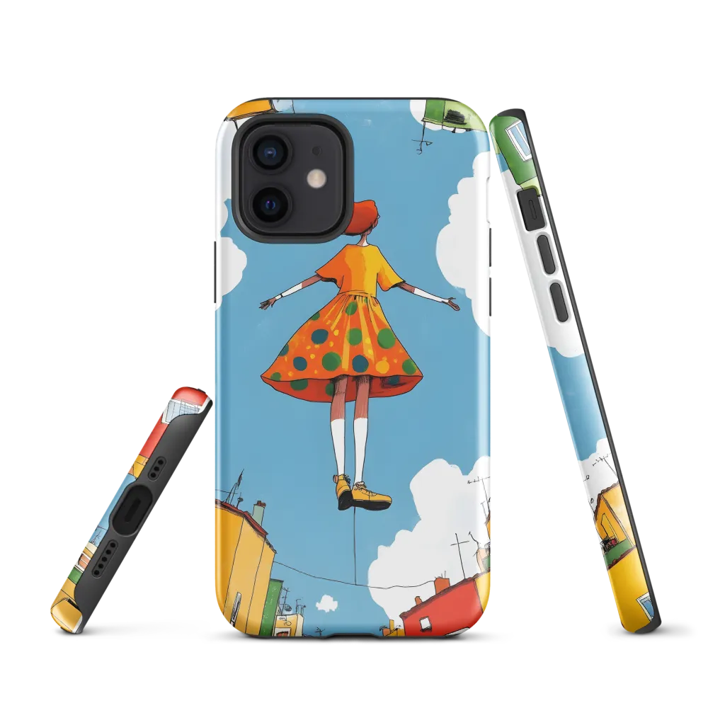 Floating Dreams in a Colorful Sky