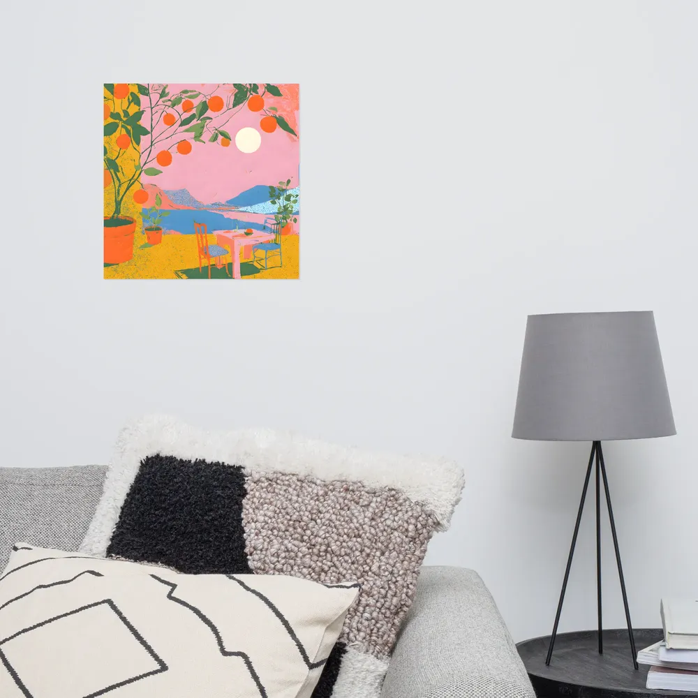 Citrus Terrace 
 Poster | 16″x 16″