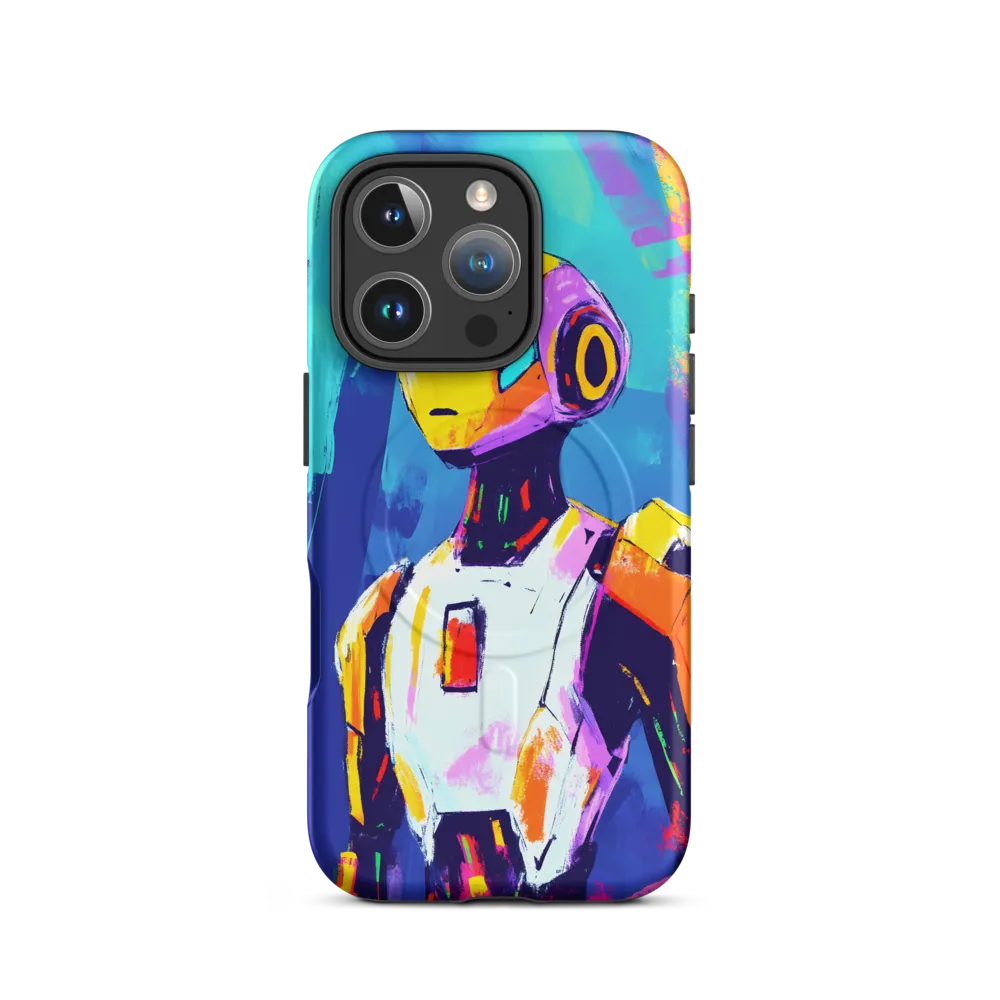 Curiosity of the Robot | Phone Case |  16 Pro | MagSafe® Tough Case | Matte