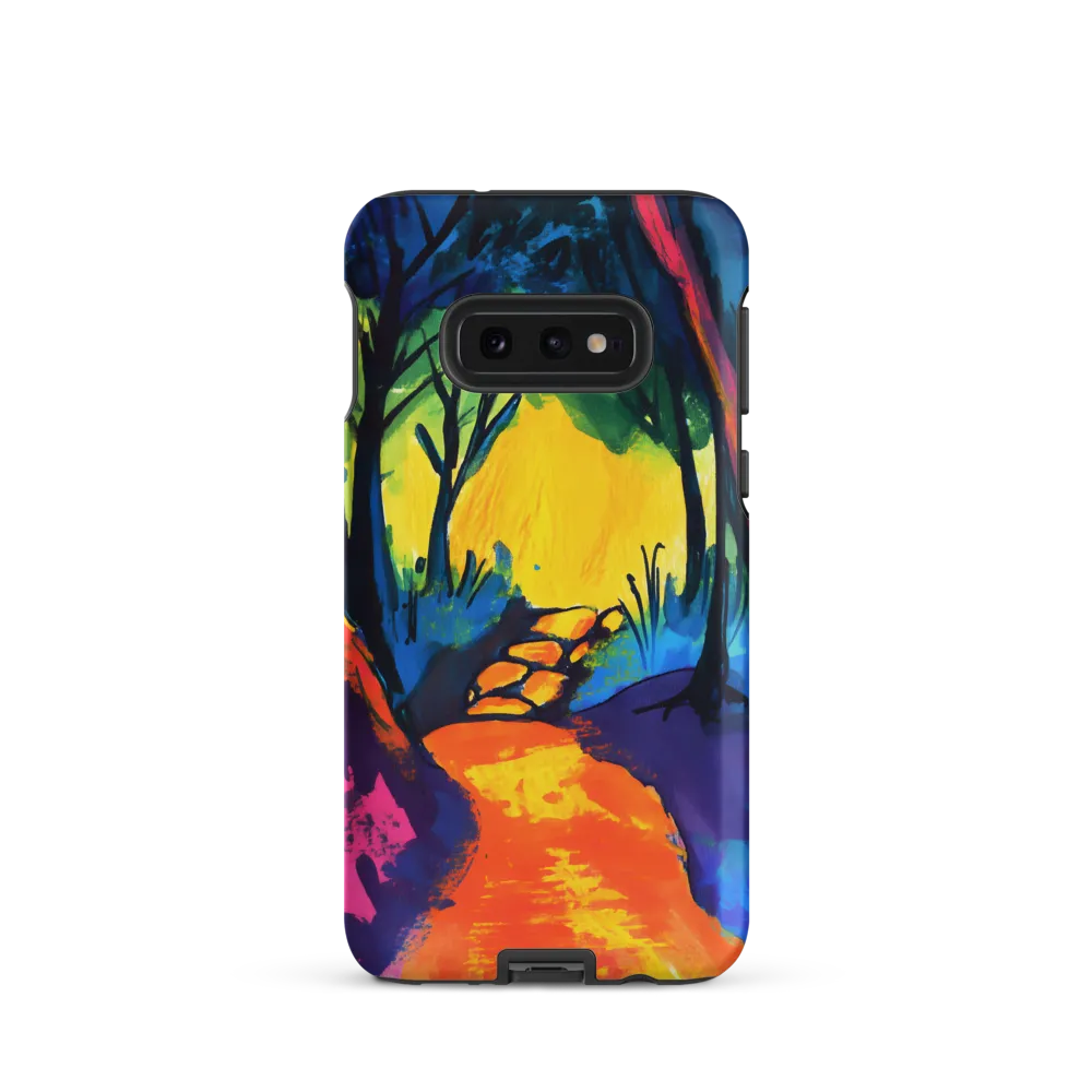Path Through a Vibrant Forest