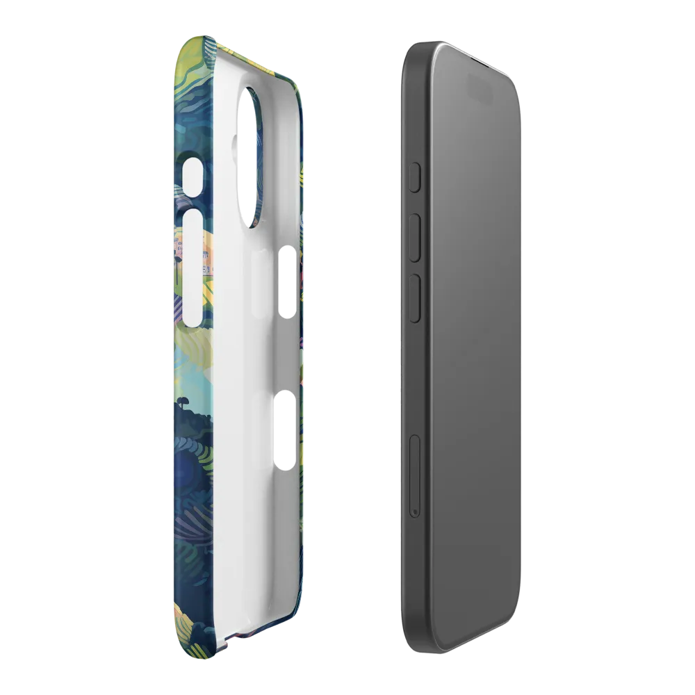 Harmony in Waves | Phone Case |  16 | Snap Case | Matte
