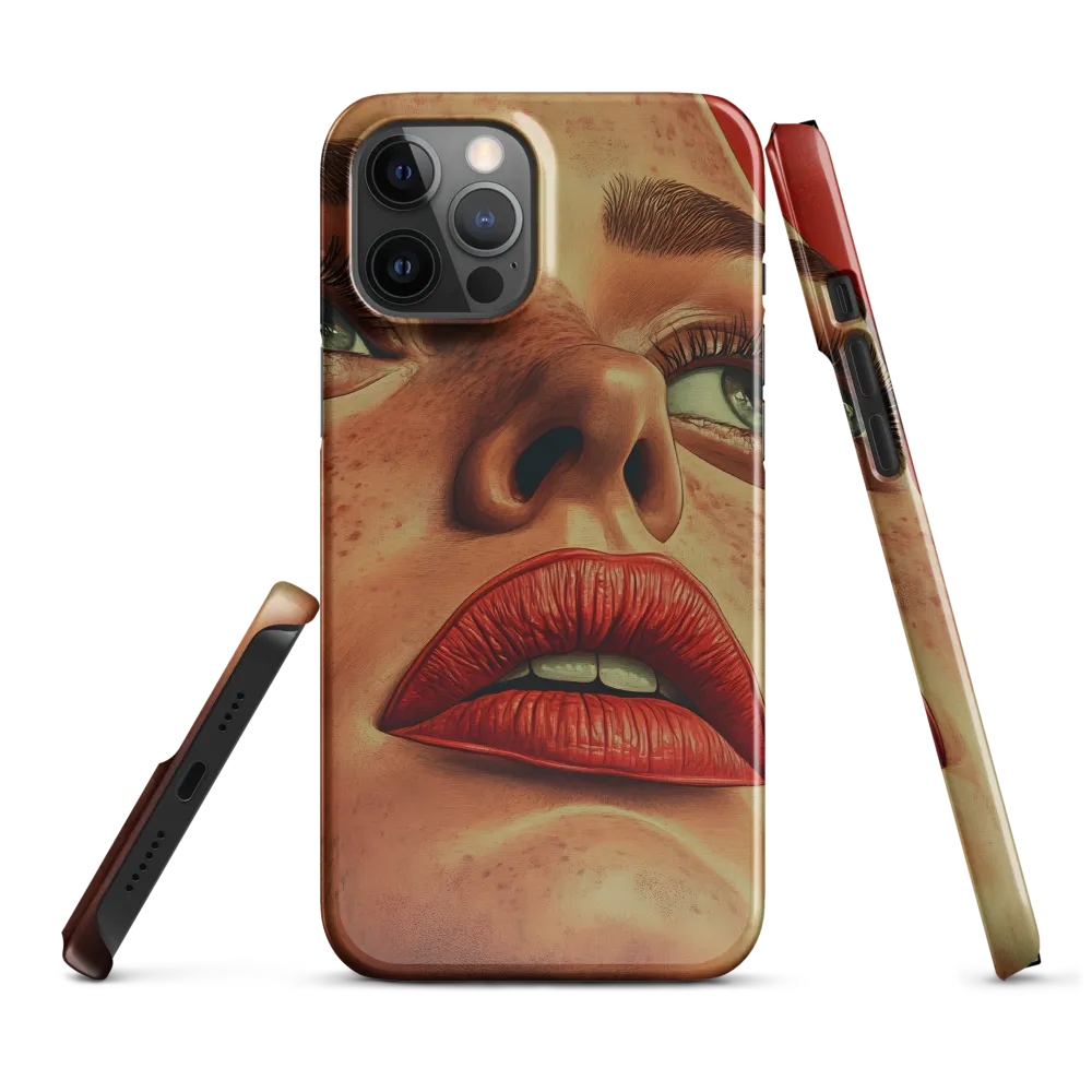 Red Intensity: A Portrait of Elegance