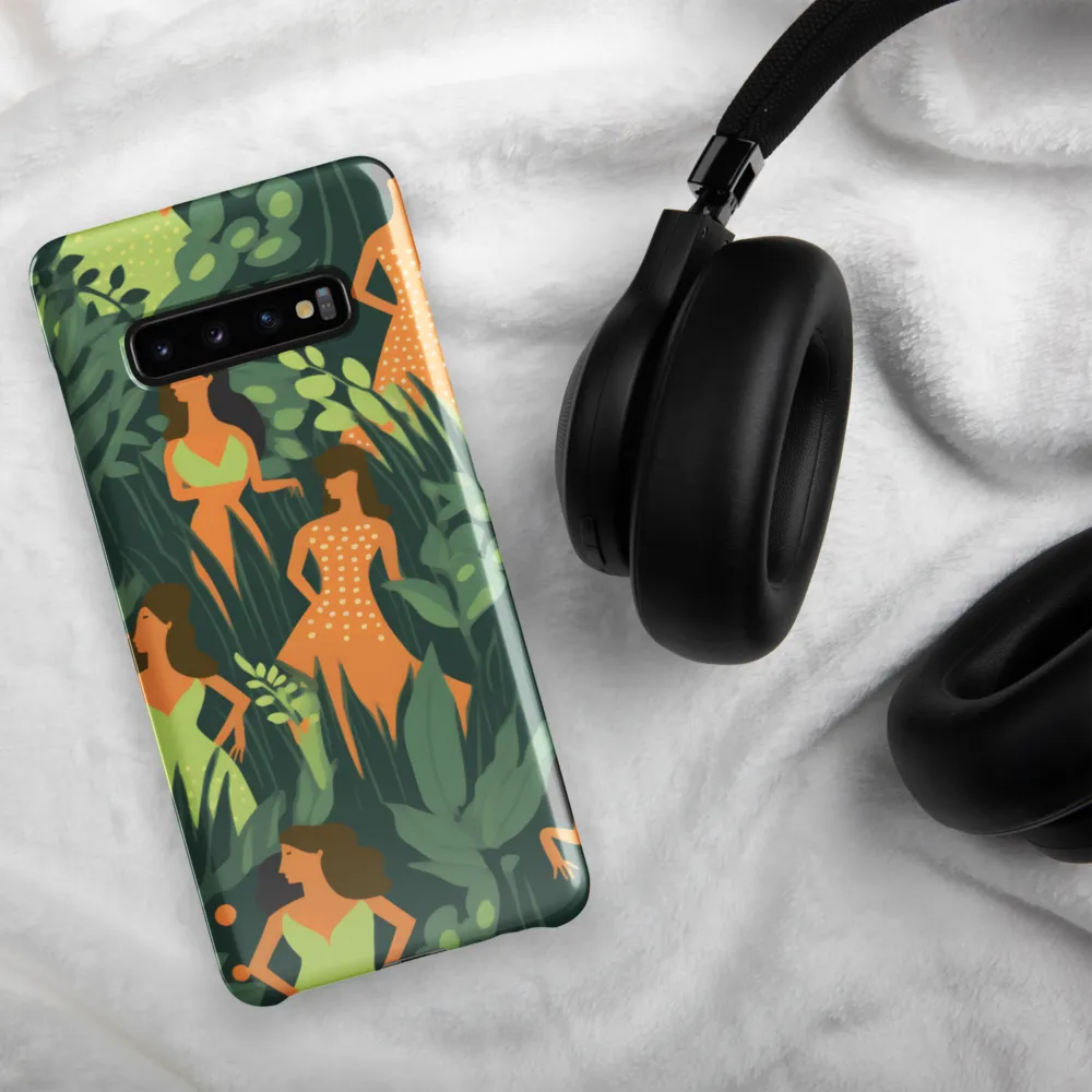 Harmony in Green | Phone Case |  S10 Plus | Snap Case | Glossy