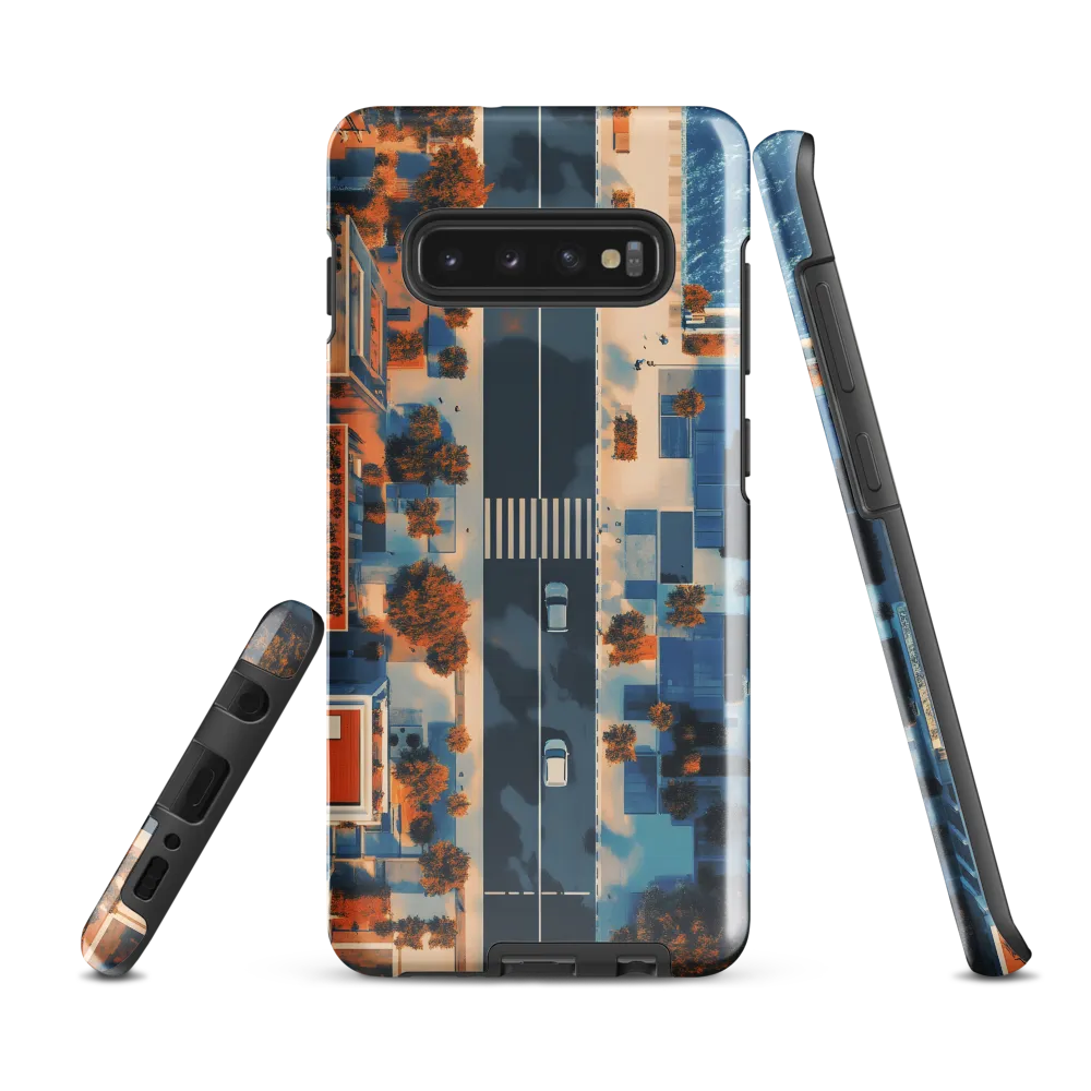 Urban Harmony: Aerial Reflections | Phone Case |  S10 Plus | Tough Case | Glossy