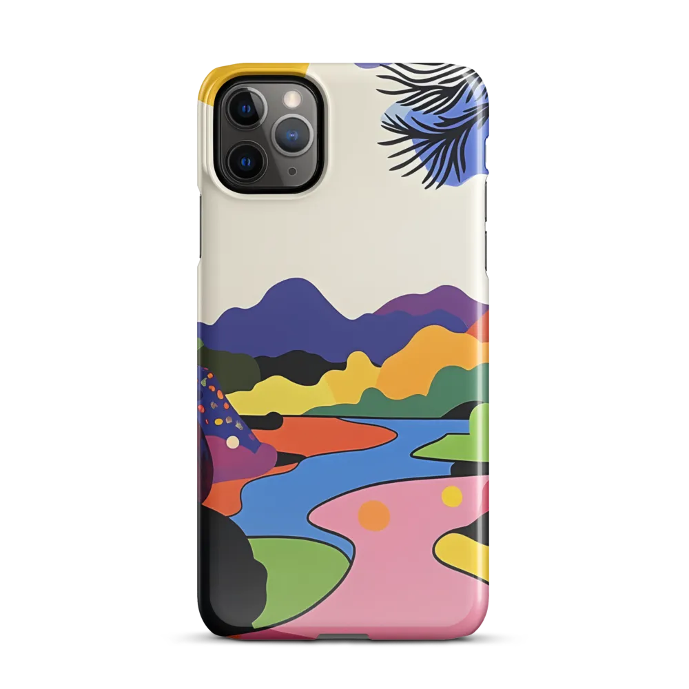 Whimsical Landscape in Color | Phone Case |  11 Pro Max | Snap Case | Glossy