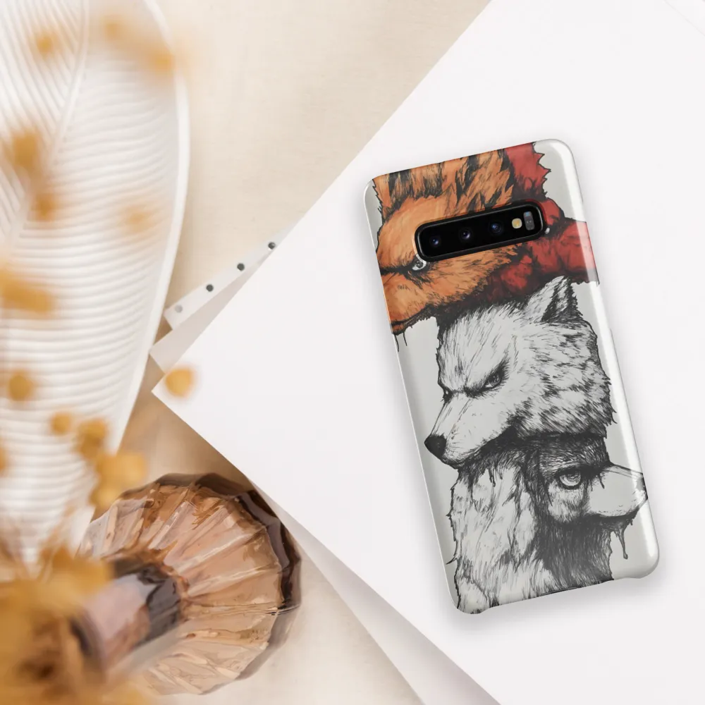 Fierce Canine Assembly | Phone Case |  S10 Plus | Snap Case | Glossy