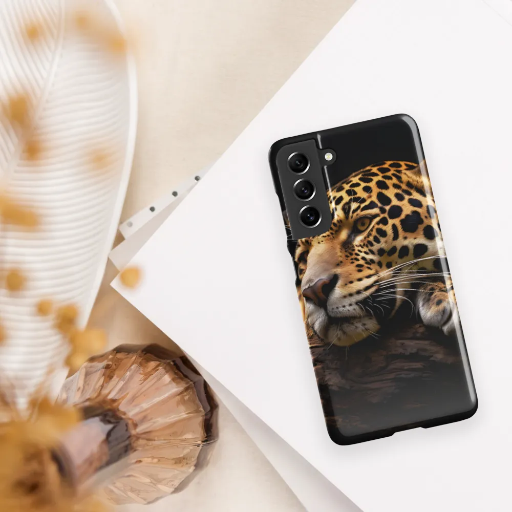 Tranquil Majesty: The Resting Leopard