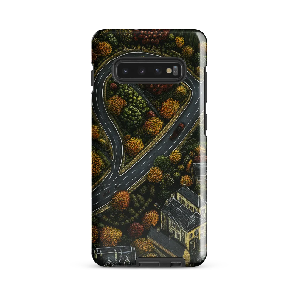 Heartfelt Journey Through Autumn | Phone Case |  S10 Plus | Tough Case | Glossy