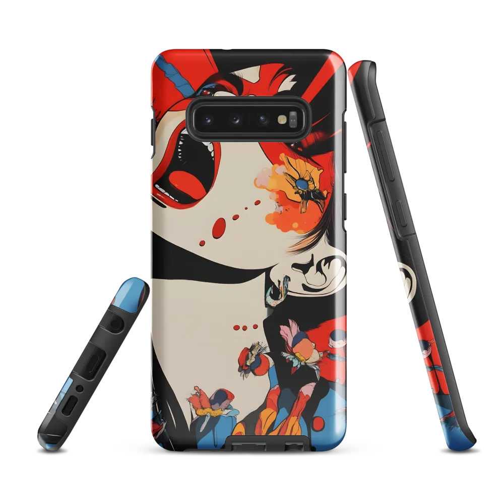 Vibrant Expression | Phone Case |  S10 Plus | Tough Case | Glossy