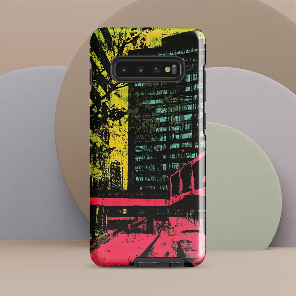 Neon Urbanity | Phone Case |  S10 Plus | Tough Case | Glossy