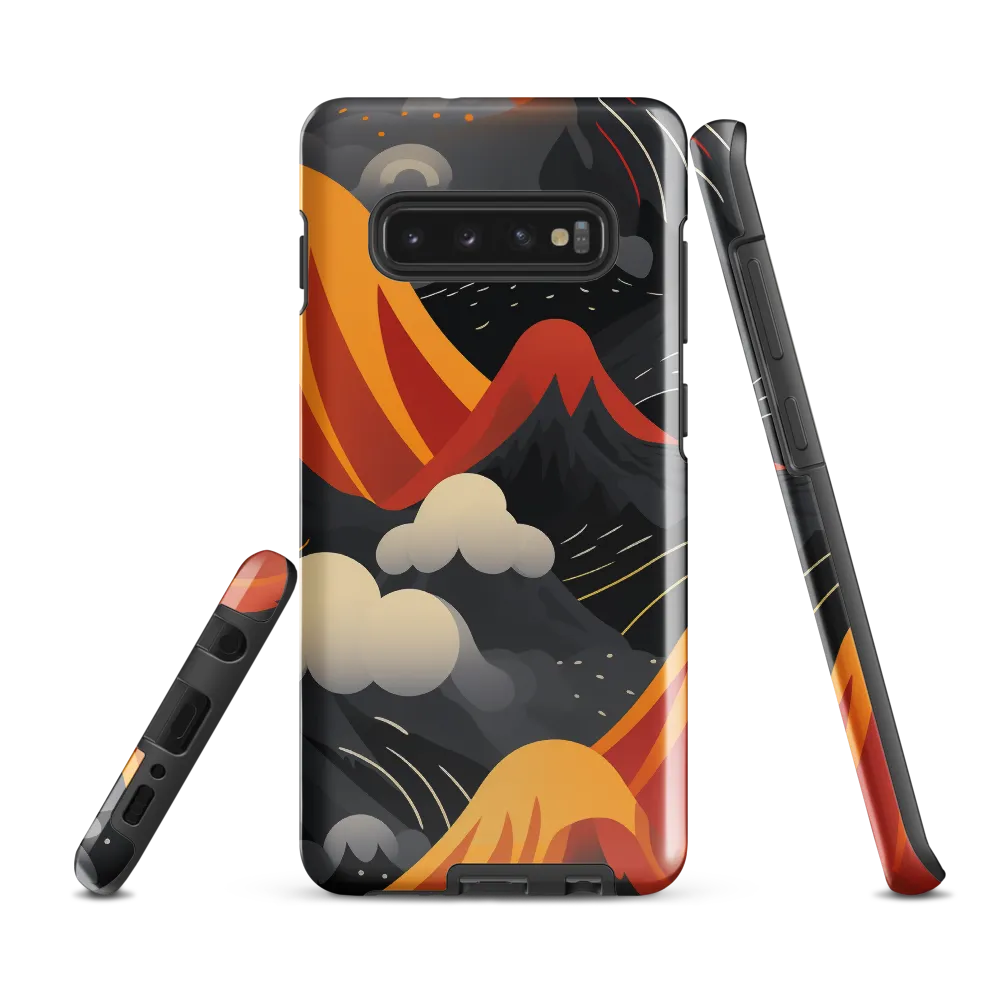 Eruption of Colors | Phone Case |  S10 Plus | Tough Case | Glossy