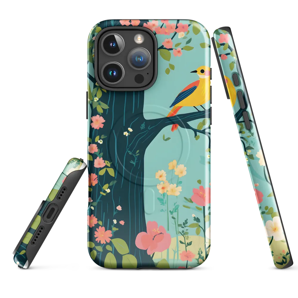 Harmony in Bloom | Phone Case |  16 Pro Max | MagSafe® Tough Case | Glossy