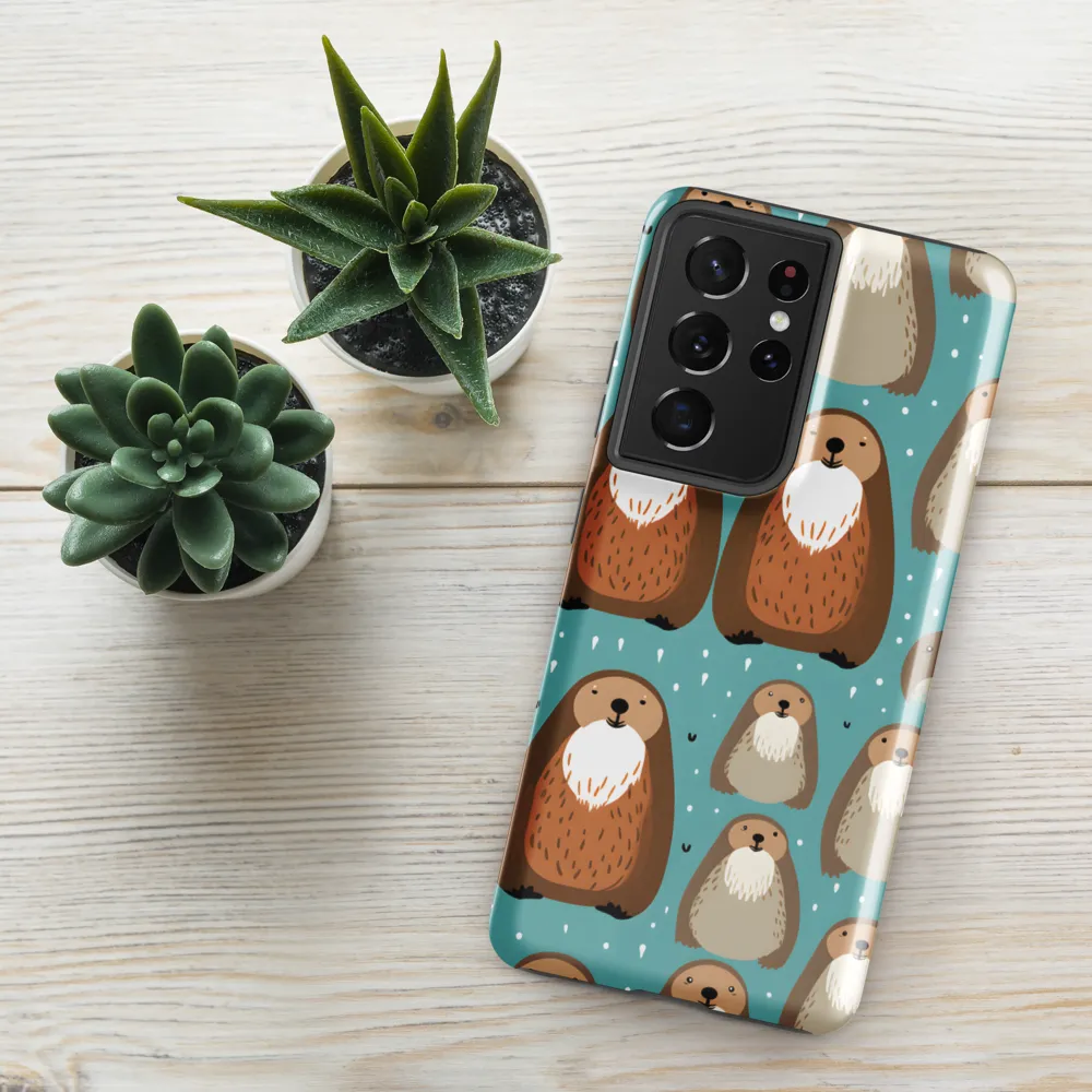 Whimsical Otter Pattern