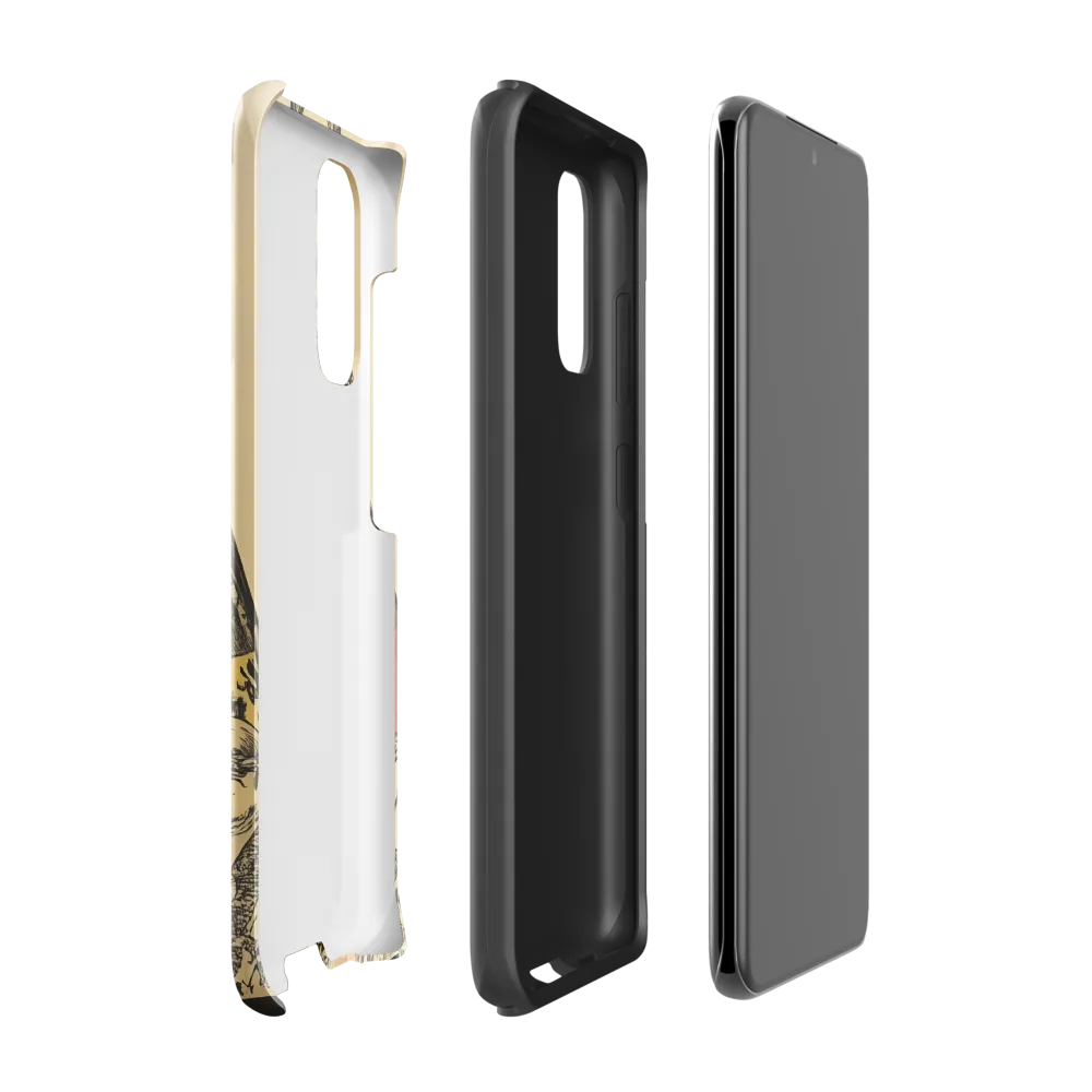 Mystical Cloak of Symbols | Phone Case |  S20 | Tough Case | Glossy
