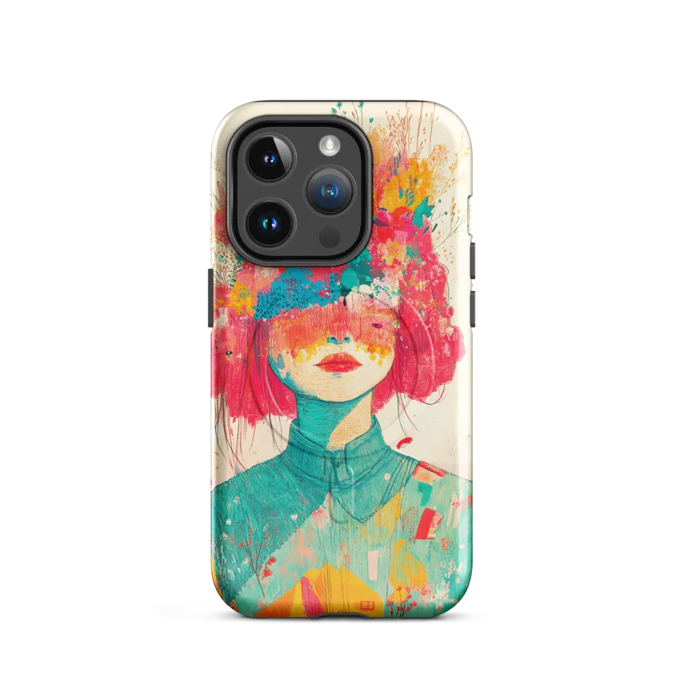 Whimsical Floral Portrait
