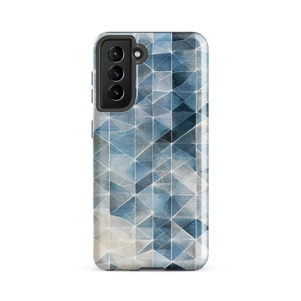 Geometric Harmony in Blue