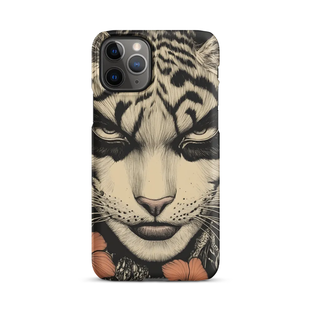 Feline Majesty: The Human-Leopard Connection | Phone Case |  11 Pro | Snap Case | Matte