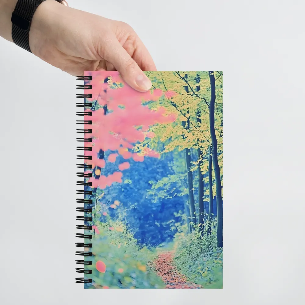 Whispers of Color in Serenity | Spiral Notebook