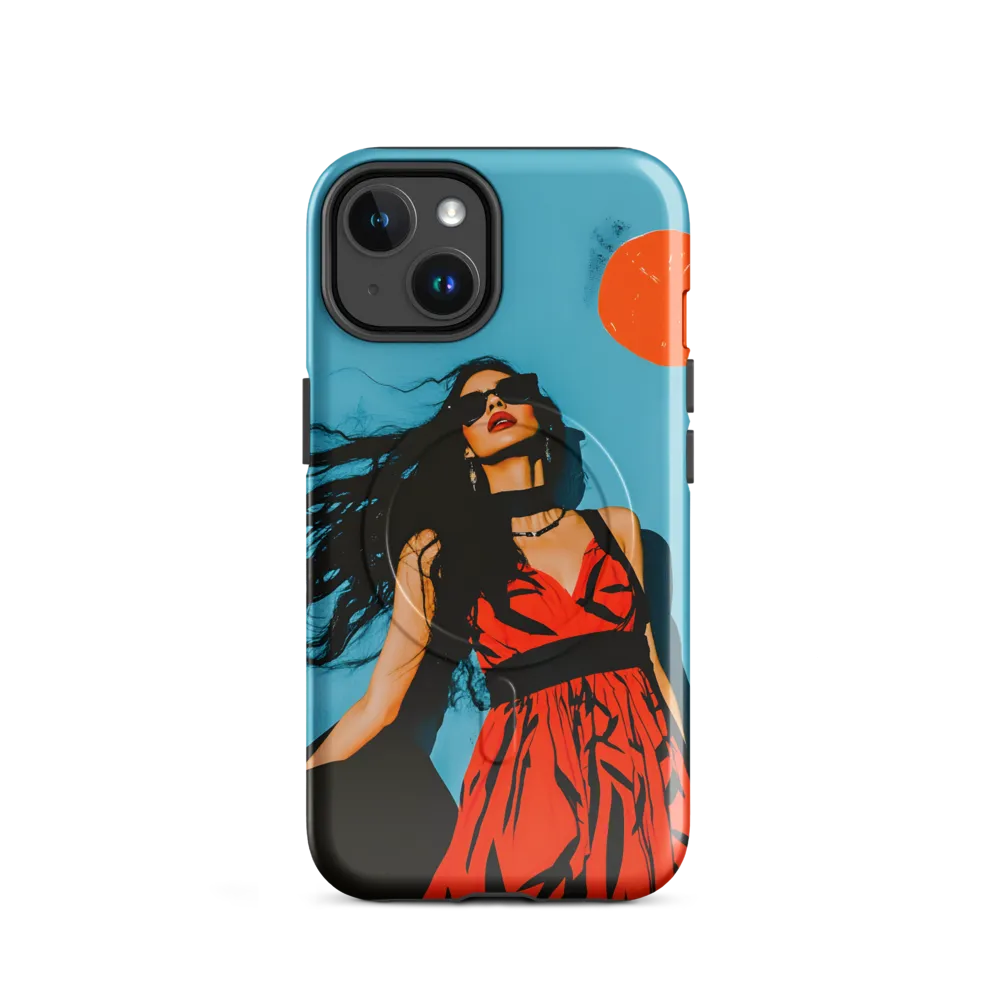 Sunset in Fashion: A Modern Portrait