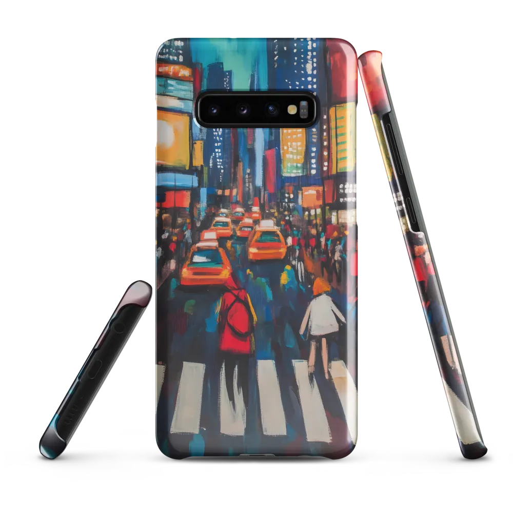 Urban Symphony: A Night in the City | Phone Case |  S10 Plus | Snap Case | Glossy