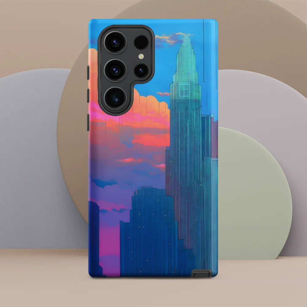 Twilight Reflections: A Digital Cityscape