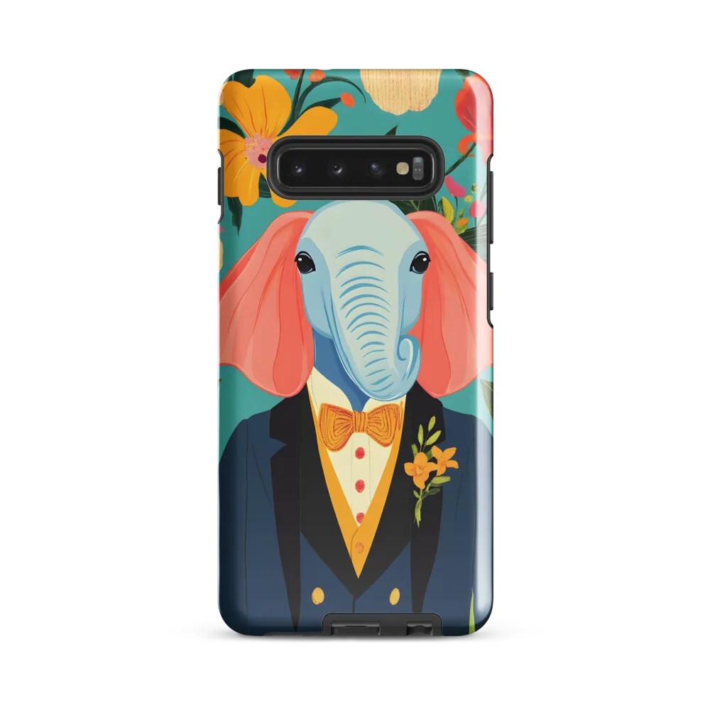 Elegance in Bloom | Phone Case |  S10 Plus | Tough Case | Glossy