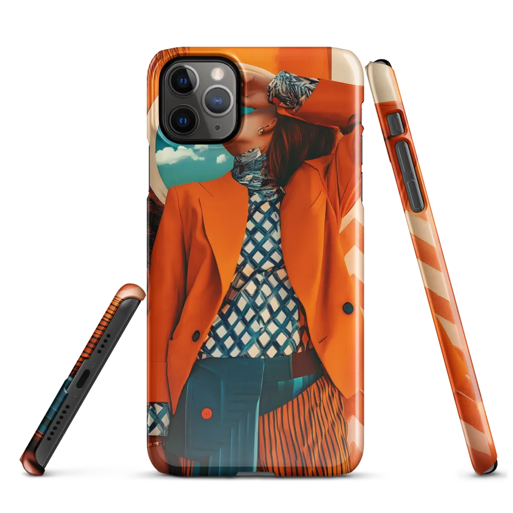 Vibrant Interplay: A Fusion of Fashion and Nature | Phone Case |  11 Pro Max | Snap Case | Glossy