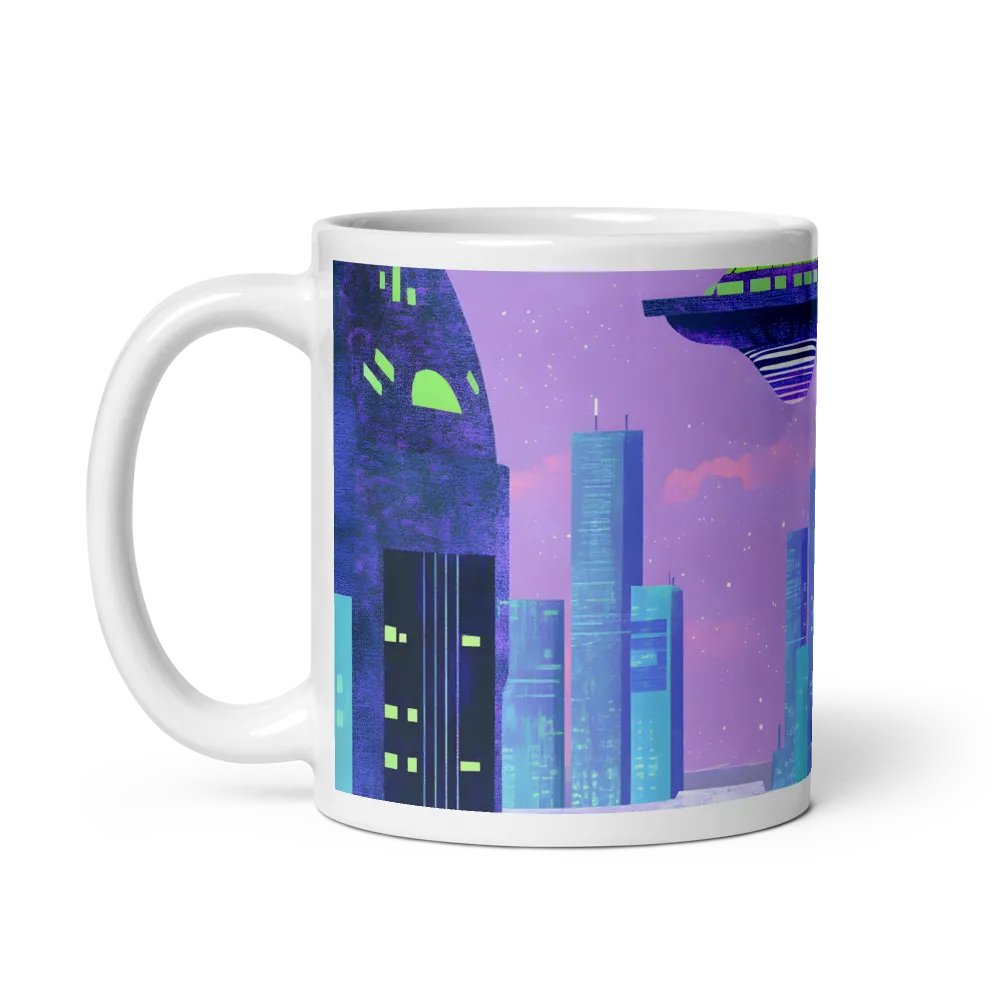 The Cosmic Urbanity | Mug with White inside | 11 oz