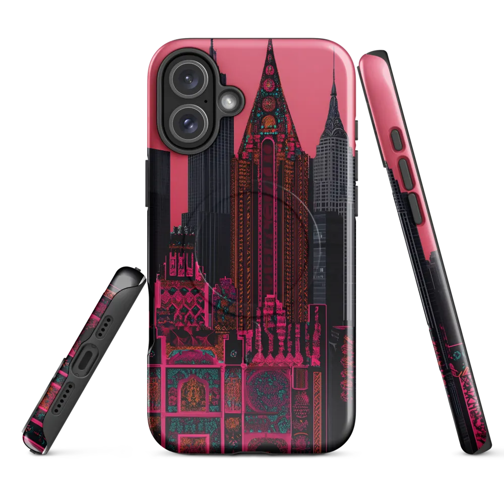 Urban Vibrance: A Digital Exploration of Skyscrapers