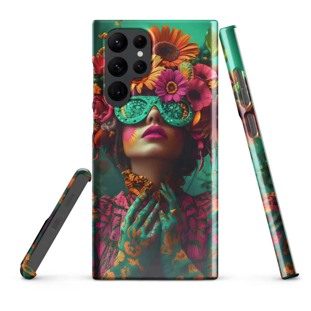 Floral Reverie | Phone Case |  S22 Ultra | Snap Case | Glossy