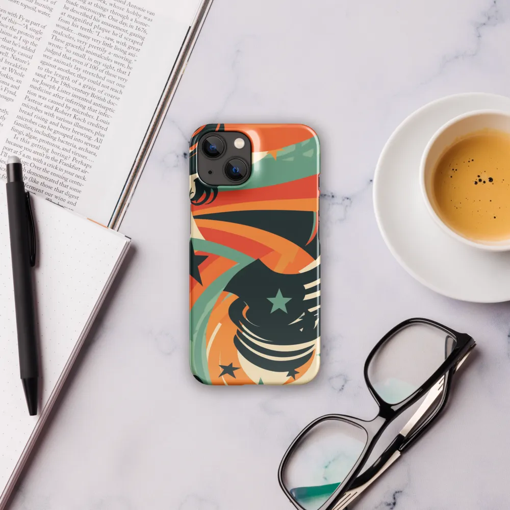 Swirls of Elegance | Phone Case |  14 | Snap Case | Glossy