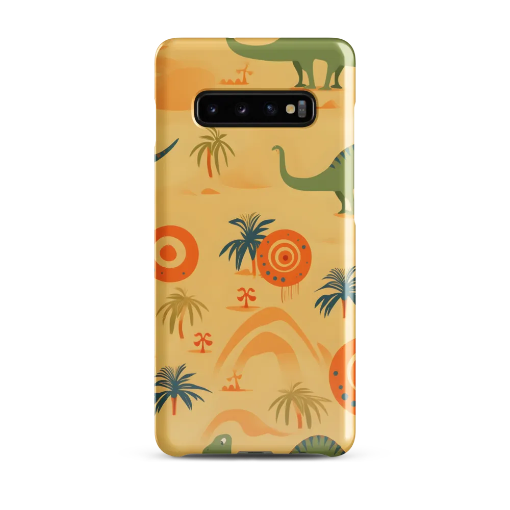 Prehistoric Playtime | Phone Case |  S10 Plus | Snap Case | Glossy