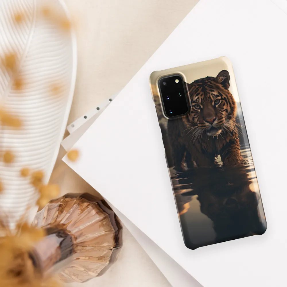 Majestic Reflection: The Tiger's Domain
