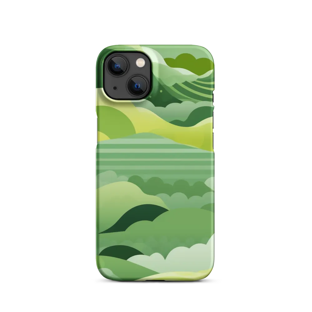 Tranquility in Green Waves