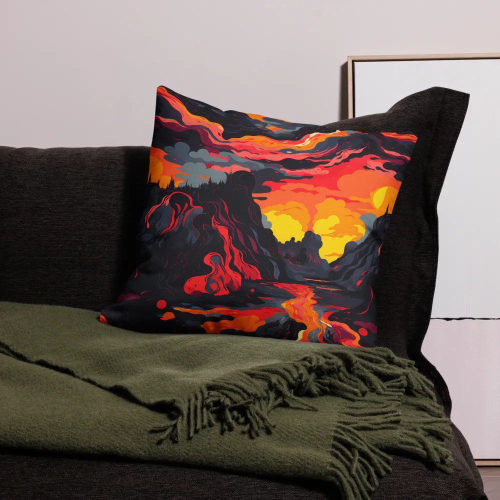 Eruption of Colors | Pillow | 22″×22″