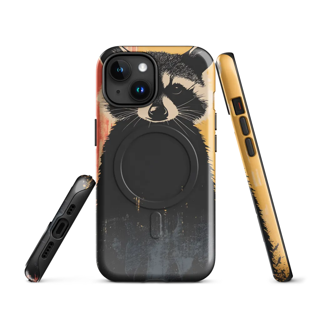Whimsical Raccoon Portrait