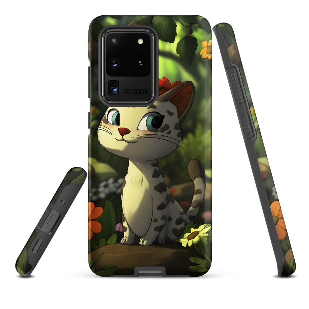 Whimsical Forest Cat
