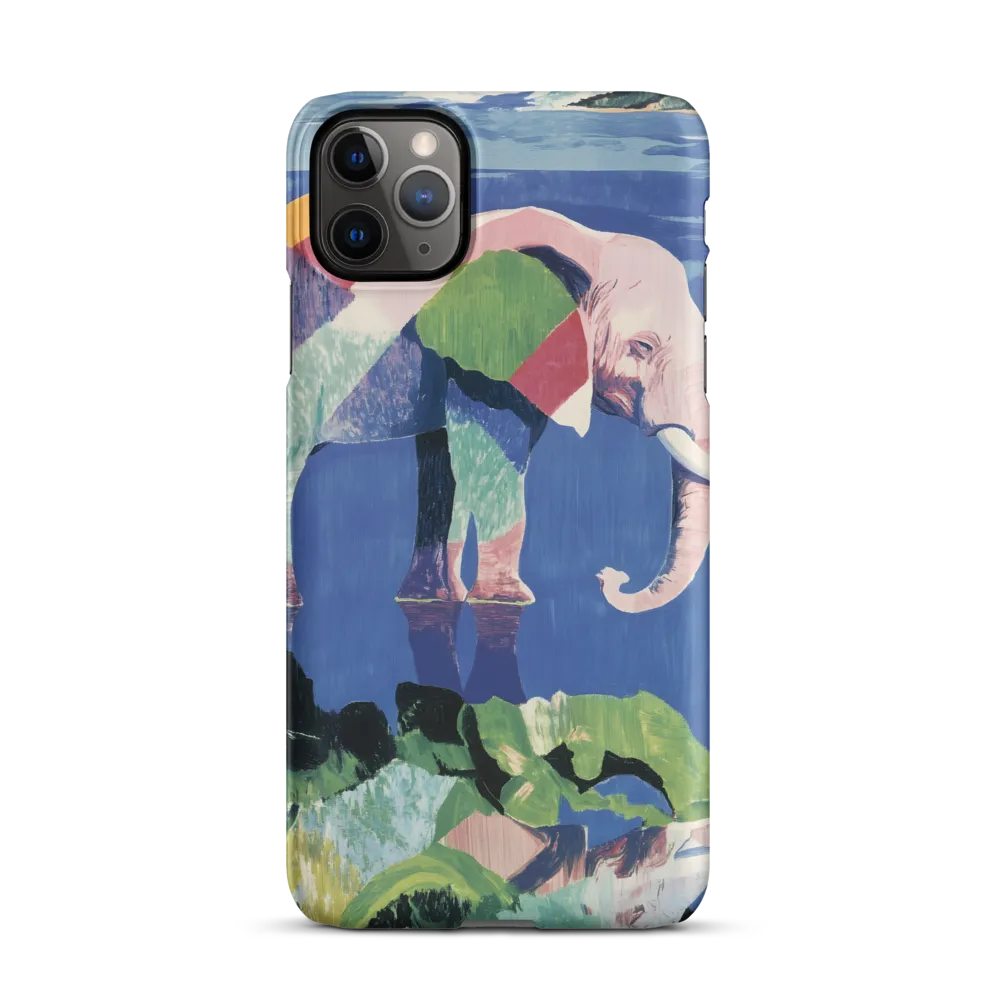 Serenity in Color: The Elephants of Reflection
