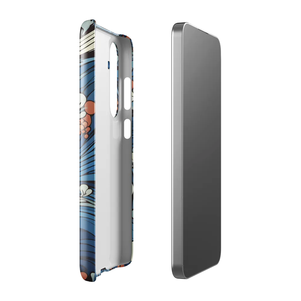 Nature's Elegance: An Oceanic Tapestry | Phone Case |  S24 Plus | Snap Case | Glossy