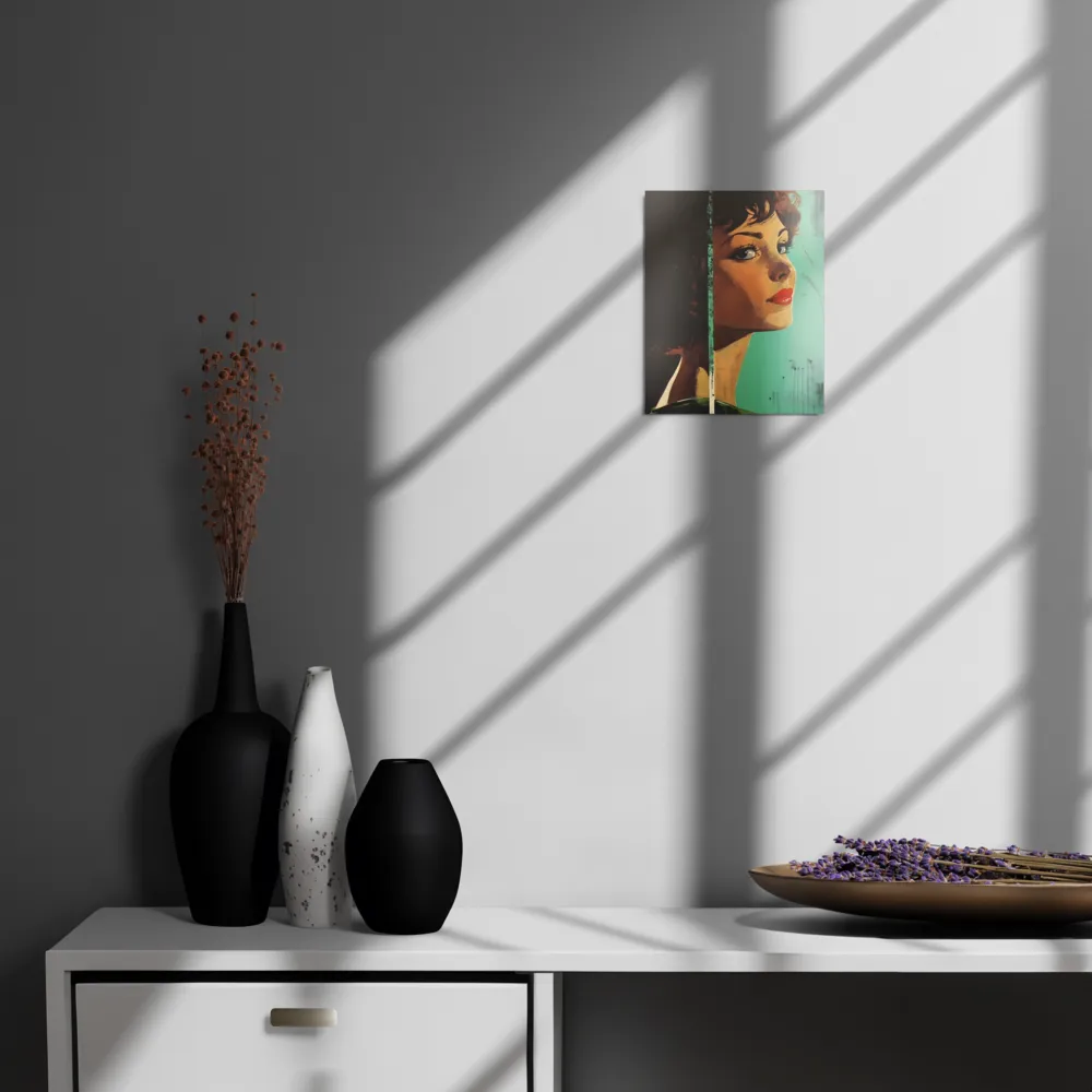 Mysterious Allure | Metal Print | 8″×10″