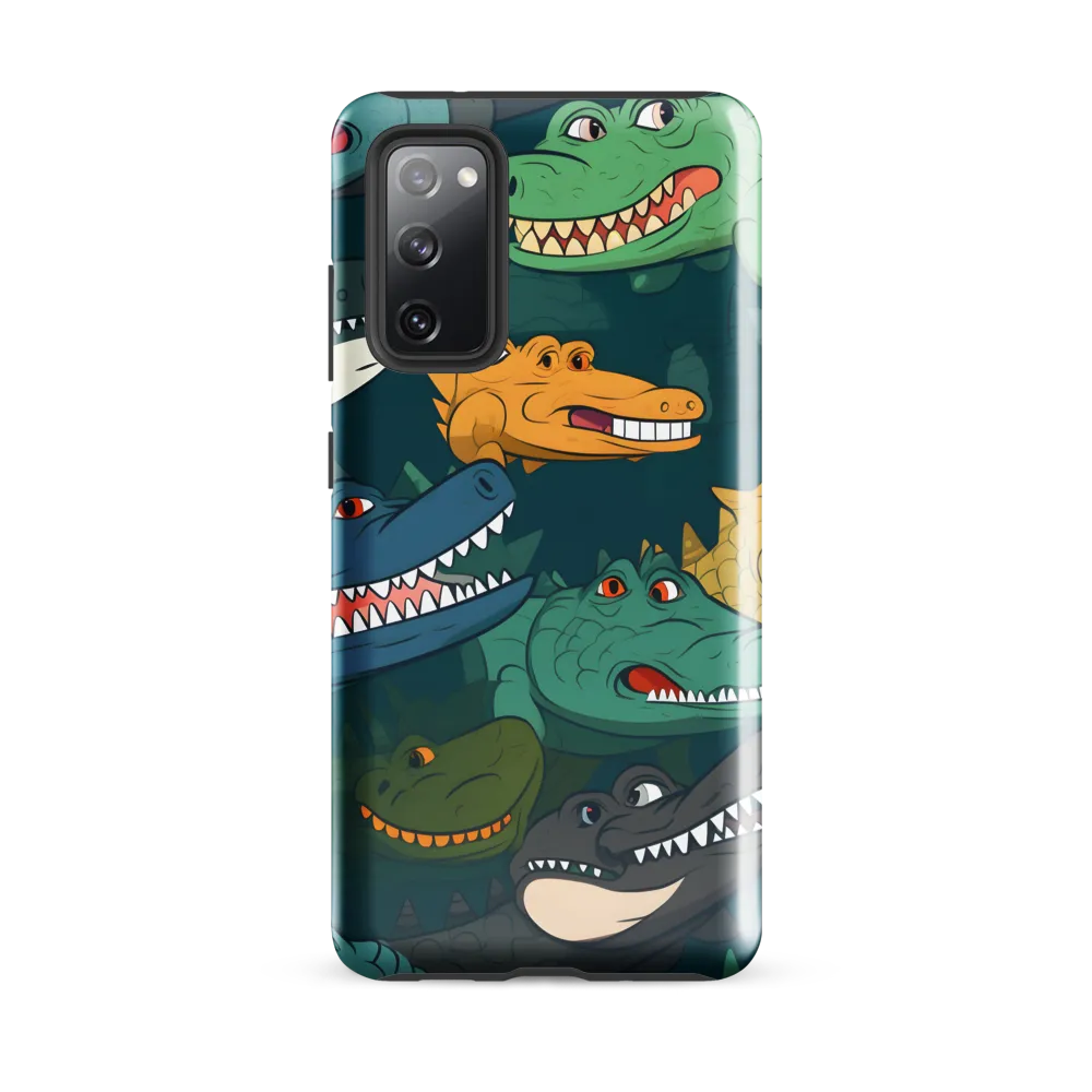 Cheerful Crocodilian Parade