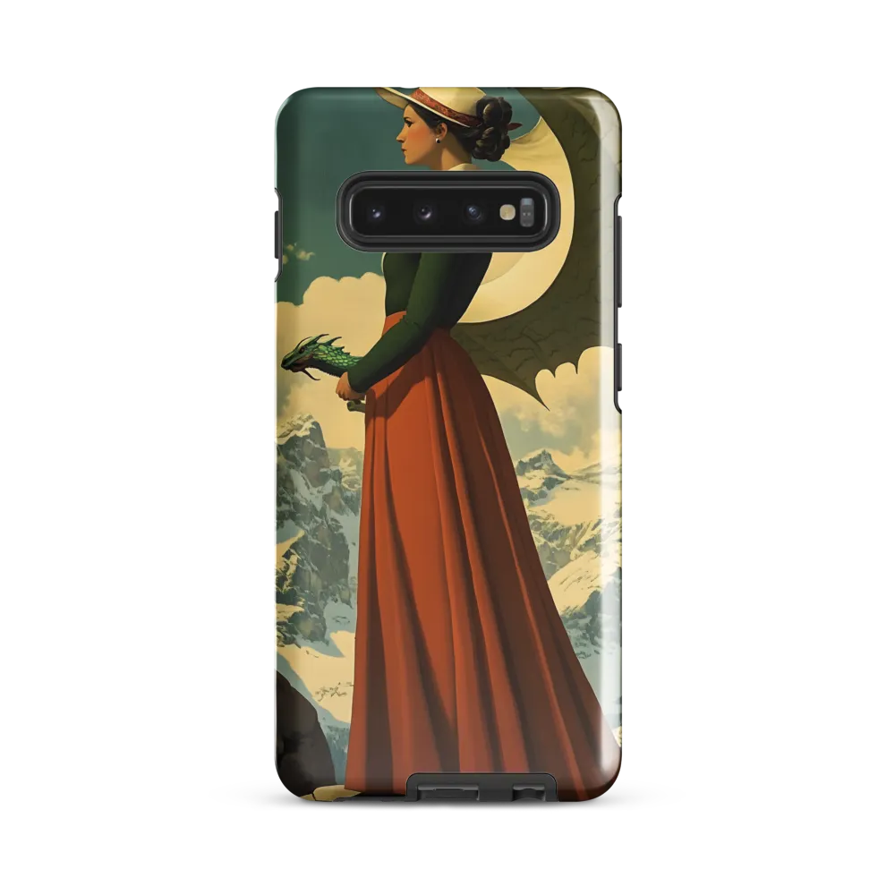 Mystic Harmony: The Dragon Keeper | Phone Case |  S10 Plus | Tough Case | Glossy