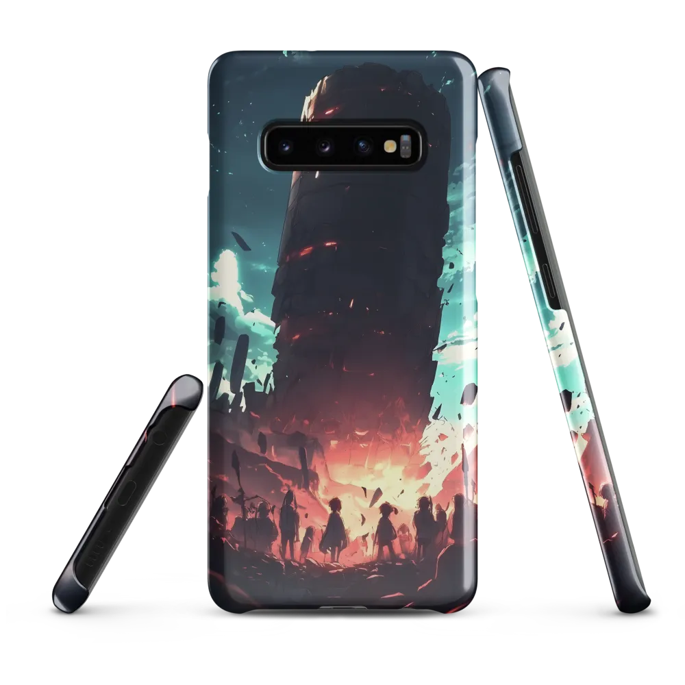 The Tower's Last Stand | Phone Case |  S10 Plus | Snap Case | Glossy