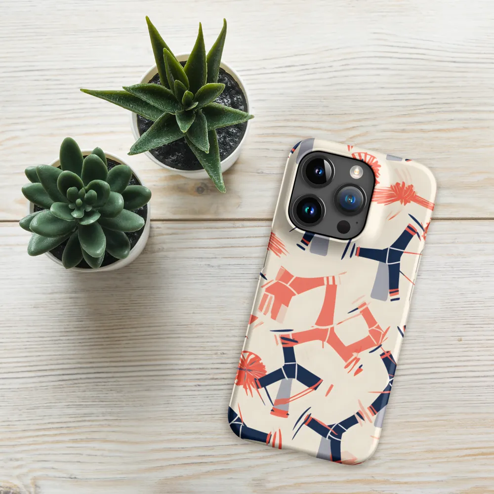 Whimsical Patterns of Nature and Femininity | Phone Case