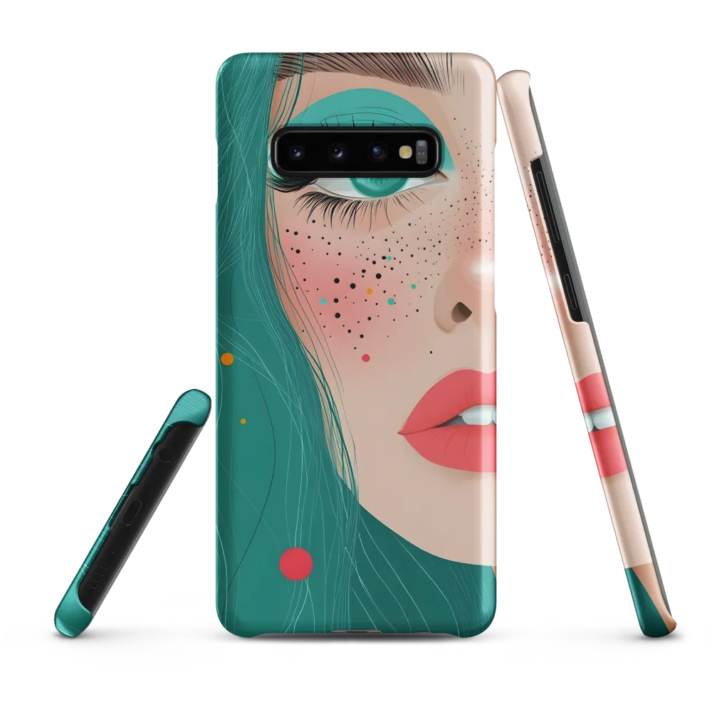 A Playful Portrait: Turquoise Temptation