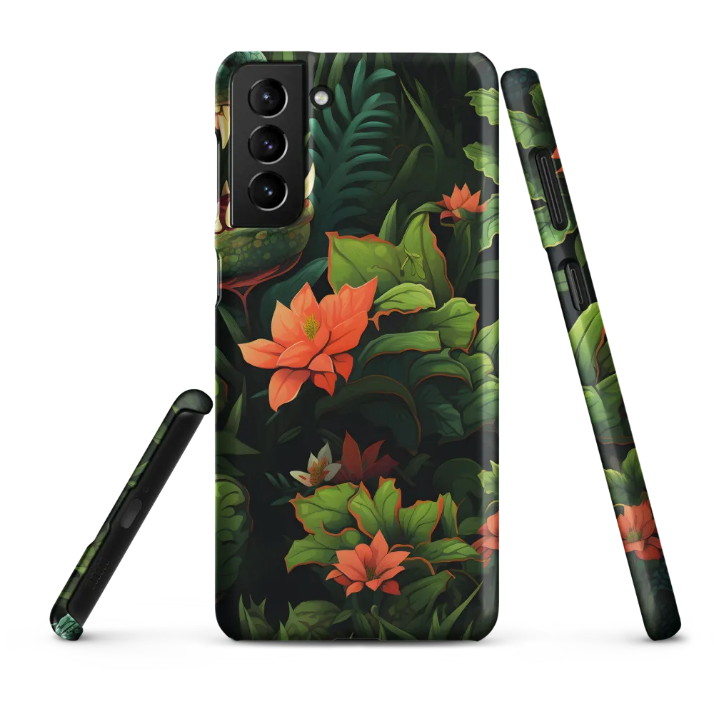 Into the Lush Unknown | Phone Case |  S21 Plus | Snap Case | Matte