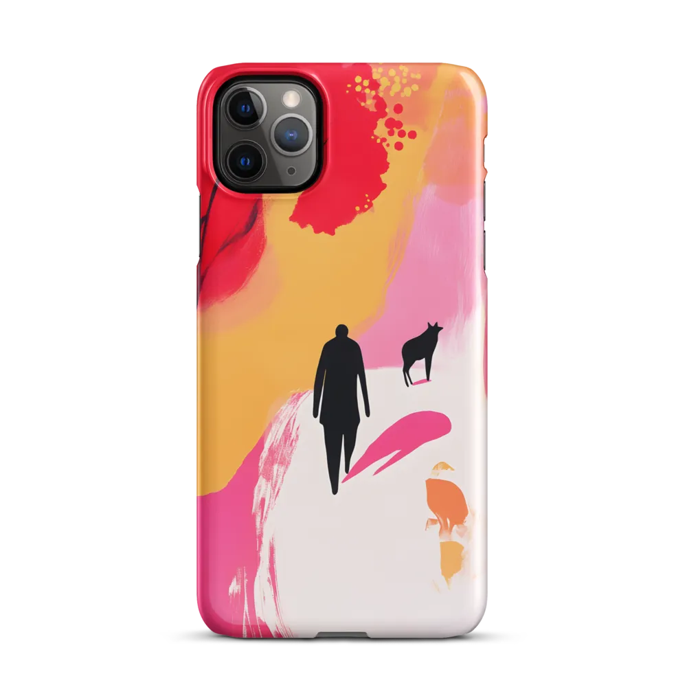 Journey Through Color: An Abstract Landscape | Phone Case |  11 Pro Max | Snap Case | Glossy