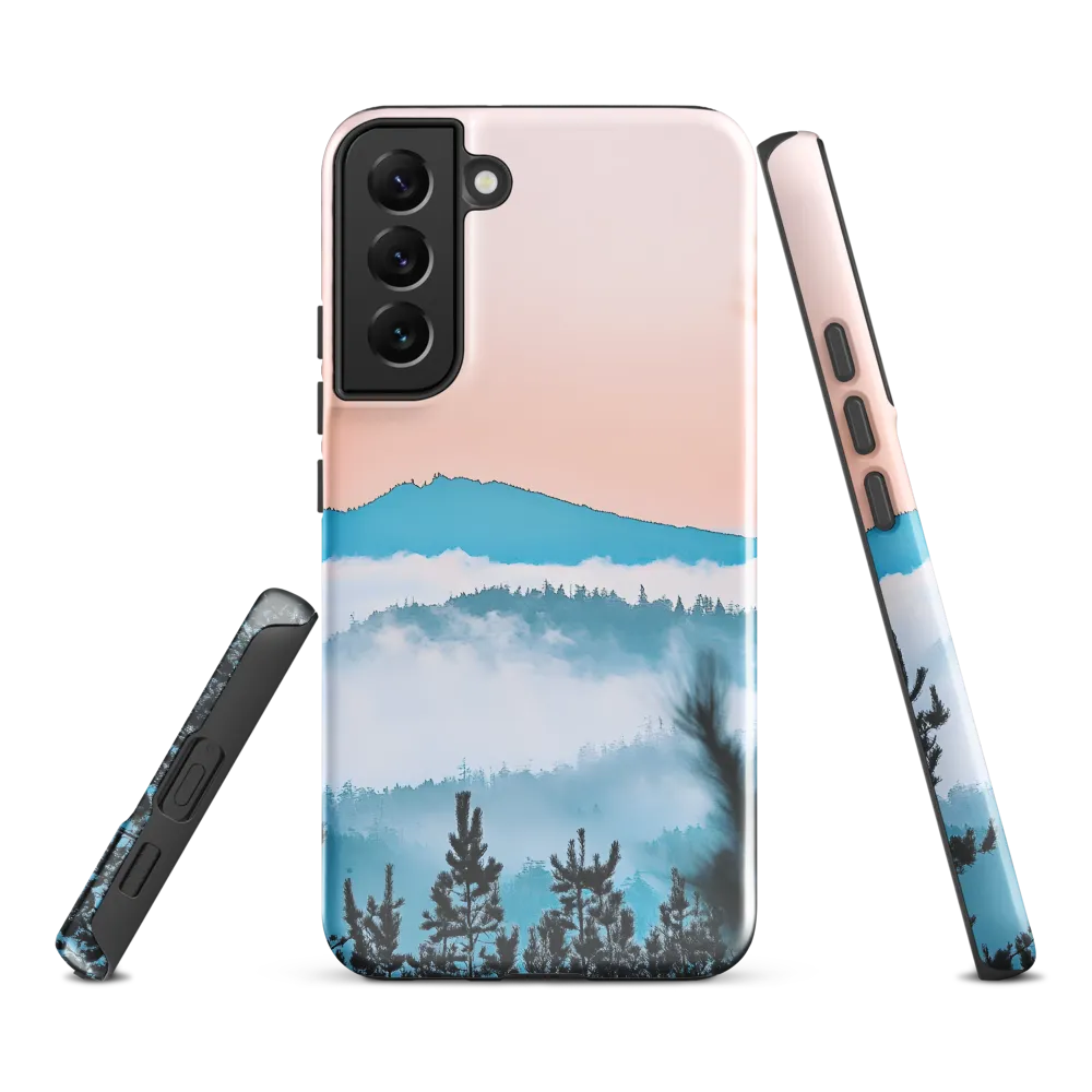 Tranquil Dawn Over Mountains | Phone Case |  S22 Plus | Tough Case | Glossy