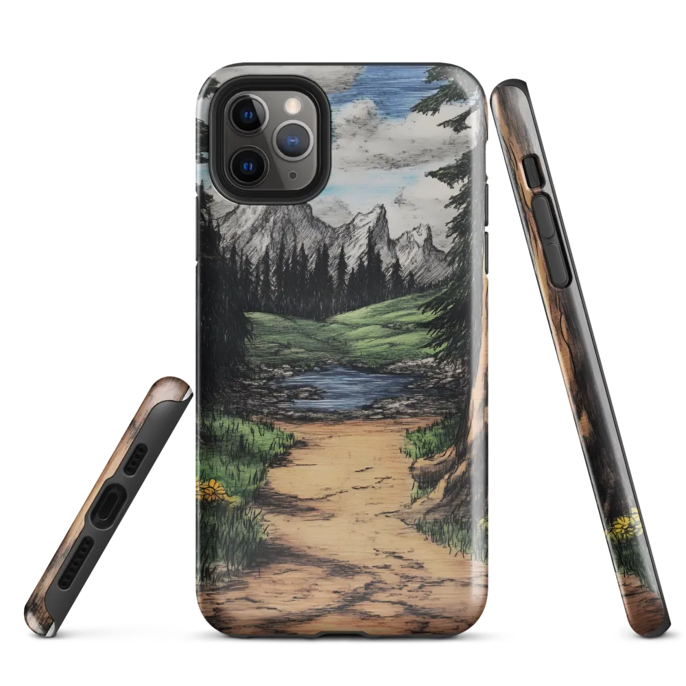 Pathway to Serenity | Phone Case |  11 Pro Max | Tough Case | Glossy